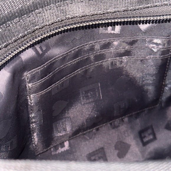 Harvey’s Blue Seatbelt crossbody purse- navy silver made in USA - Picture 11 of 14